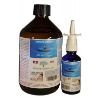 Argent colloidal de 15 ppm